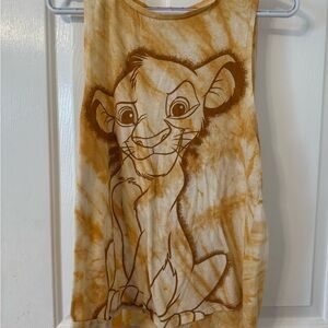 Disney Kid’s Lion King Graphic Tank Top - Tan